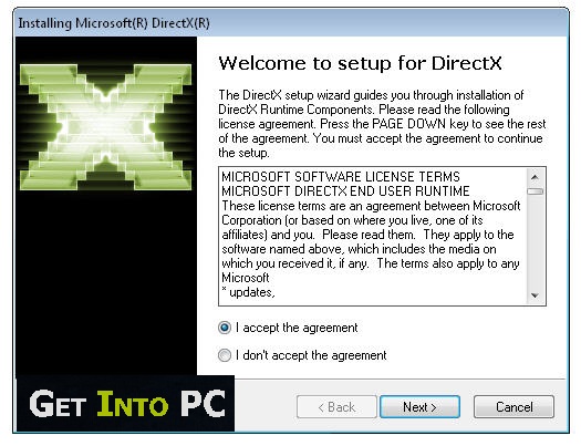 تحميل برنامج تشغيل الألعاب directx 11 للكمبيوتر