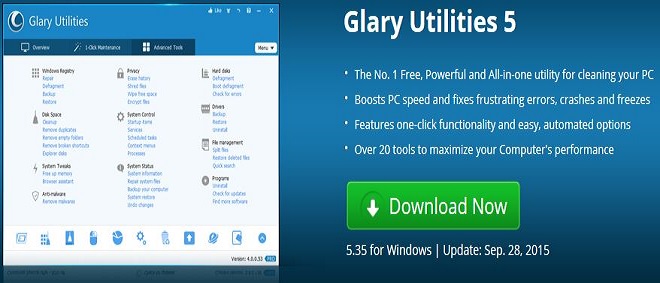 تحميل برنامج Glary Utilities Free 2020 للكمبيوتر