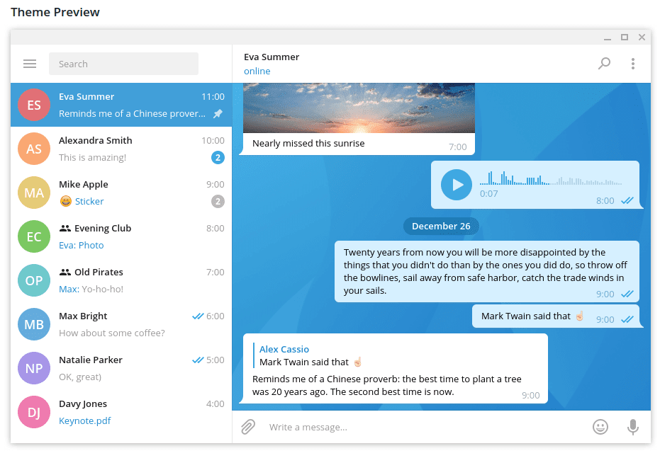 تحميل برنامج Telegram للكمبيوتر برابط مباشر