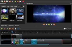 برنامج Openshot Video Editor