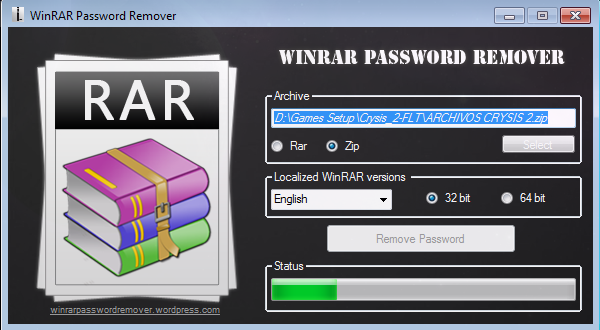 password cracker rar online