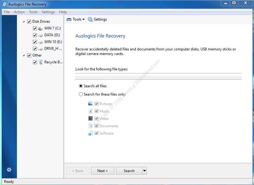 instal Auslogics File Recovery Pro 11.0.0.3