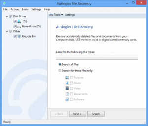 Auslogics File Recovery Pro 11.0.0.3 for windows download
